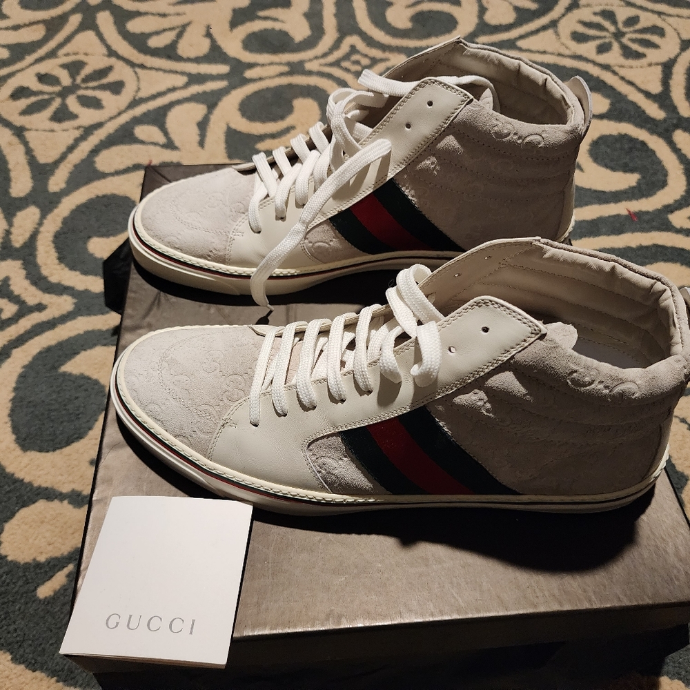 Gucci hi-top mint